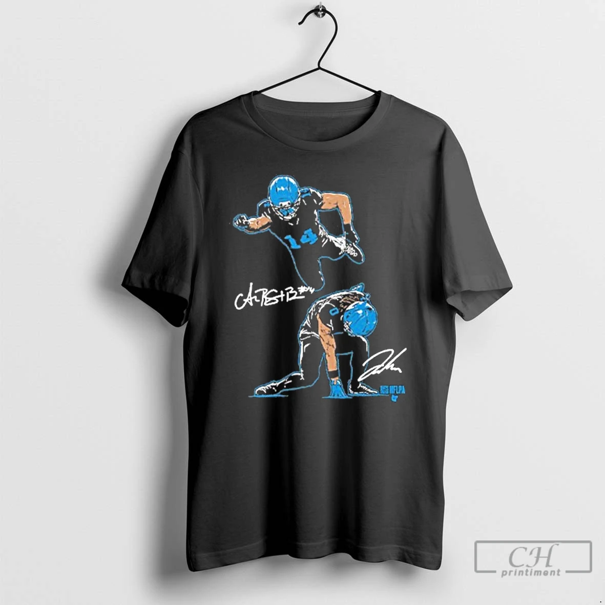 Classic Jahmyr Gibbs And Amon Ra St Brown Detroit Heroes T Shirts Hoodie