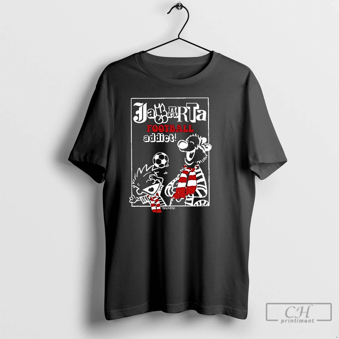 Classic Jakarta Football Addict T Shirts Hoodie