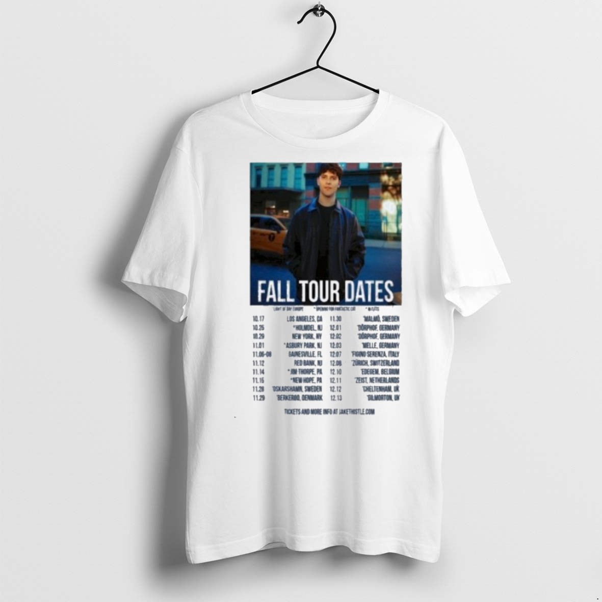 Classic Jake Thistle Fall Tour Dates 2025 T Shirts