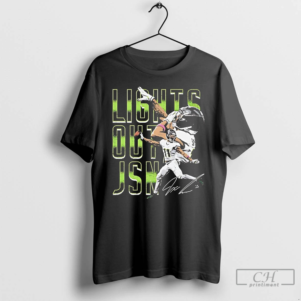 Classic Jaxon Smith Njigba Lights Out Jsn Seattle Seahawks T Shirts Hoodie