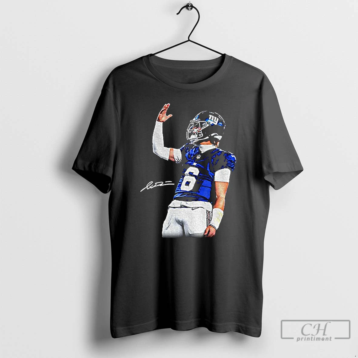 Classic Jaxson Dart Pose New York Giants Nfl New Era Football Signature T Shirts Hoodie