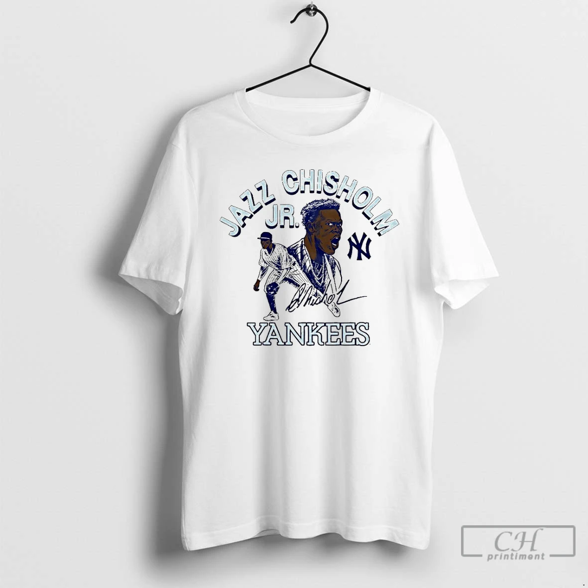 Classic Jazz Chisholm Jr 13 New York Yankees Signature T Shirts Hoodie