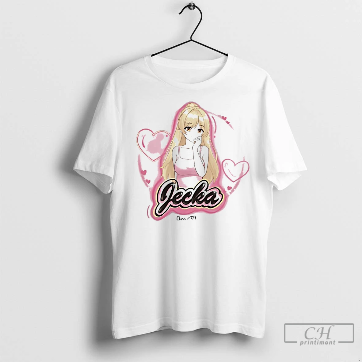 Classic Jecka Class Of 09 Airbrushed T Shirt