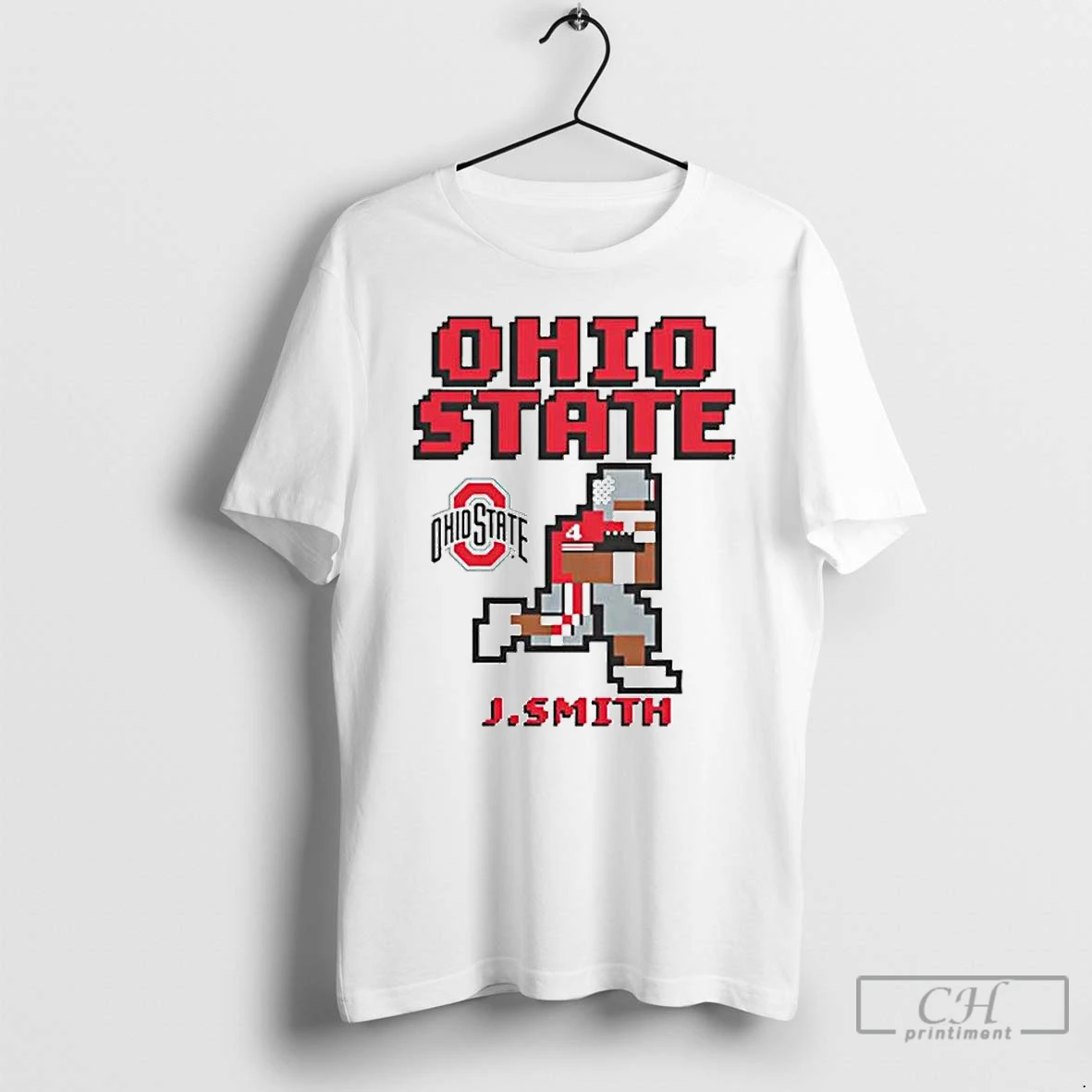 Classic Jeremiah Smith Nfl Ohio State Buckeyes Retro Baller Ornaments T Shirts Hoodie