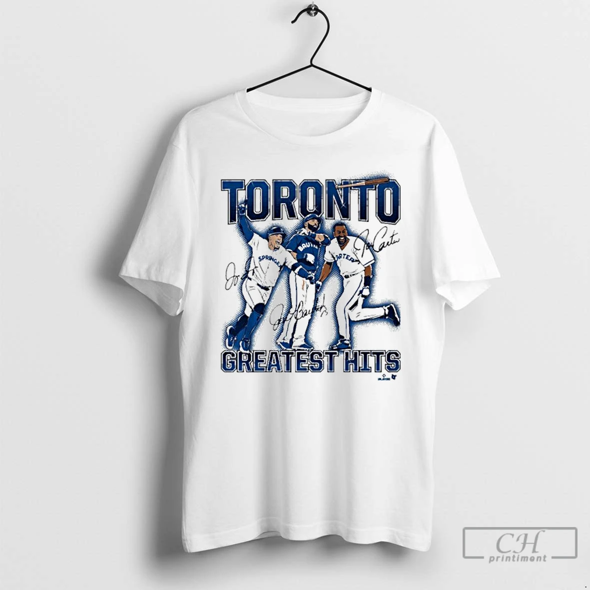 Classic Joe Carter Jose Bautista George Springer Torontos Greatest Hits T Shirts Hoodie