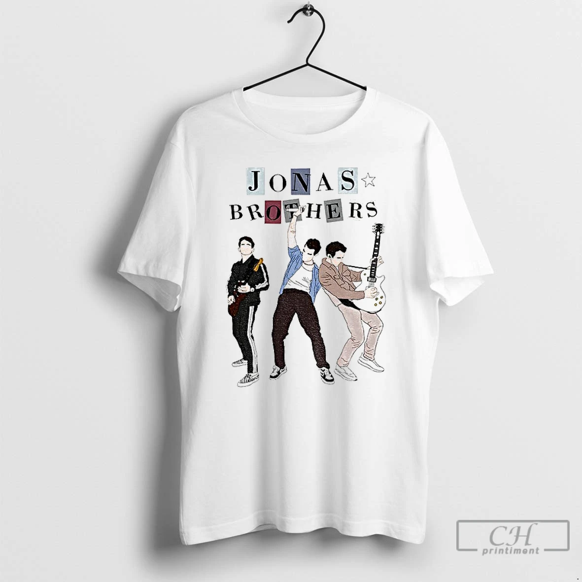 Classic Jonas Brothers 20th Anniversary Tour Era Vintage T Shirts Hoodie