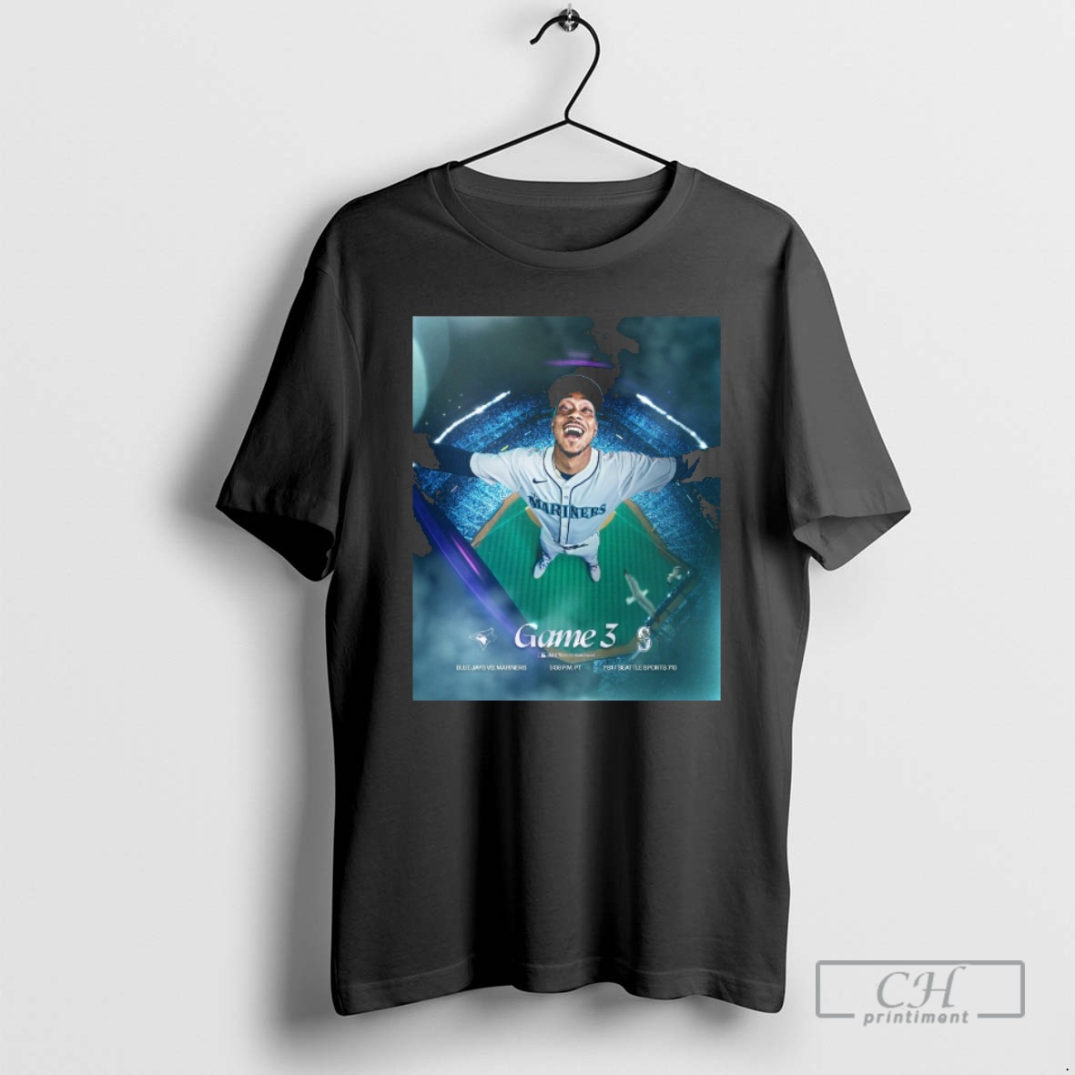 Classic Jorge Polanco Seattle Mariners Vs Toronto Blue Jays Game 3 2025 Mlb Alcs Shirt Sweater Hoodie