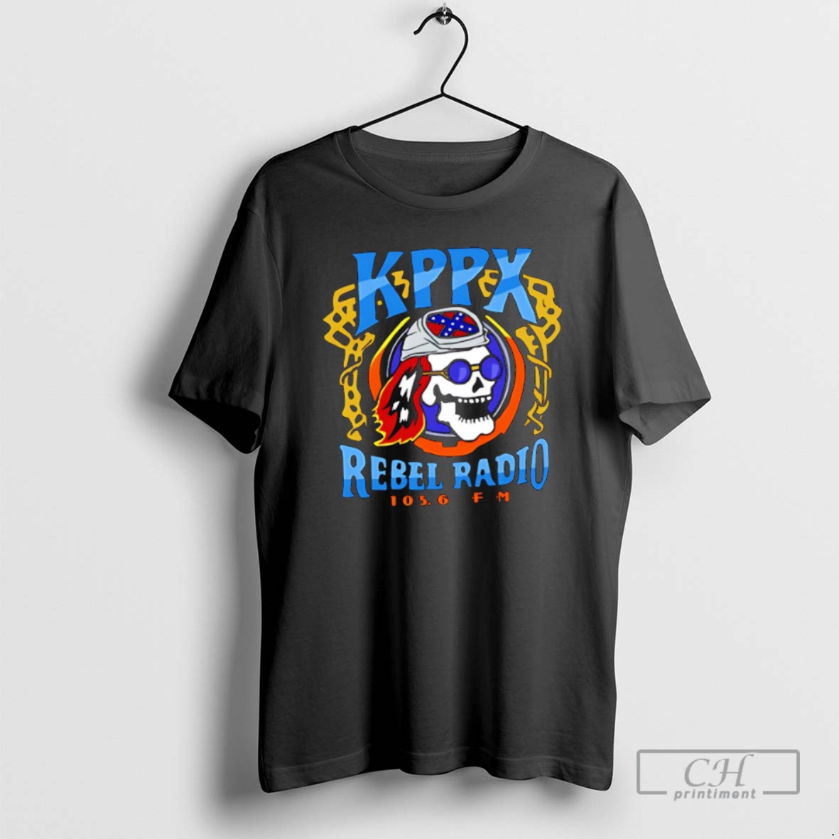 Classic Kppx Rebel Radio Skull Movies Shirt Sweater Hoodie