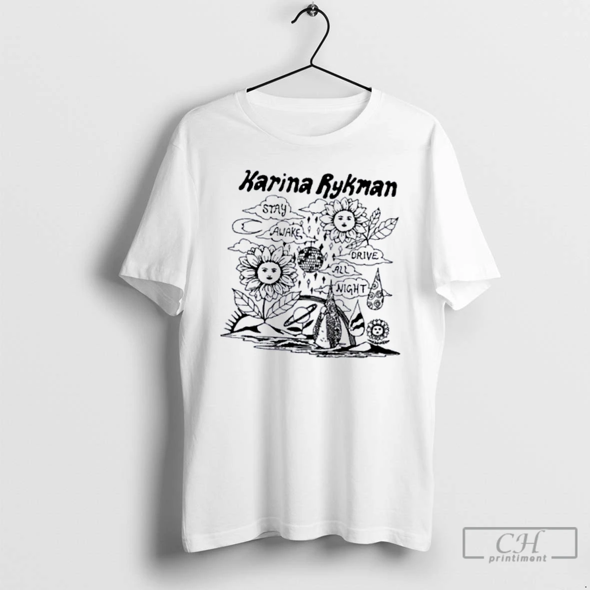 Classic Karina Rykman Rock The Pink T Shirts Hoodie