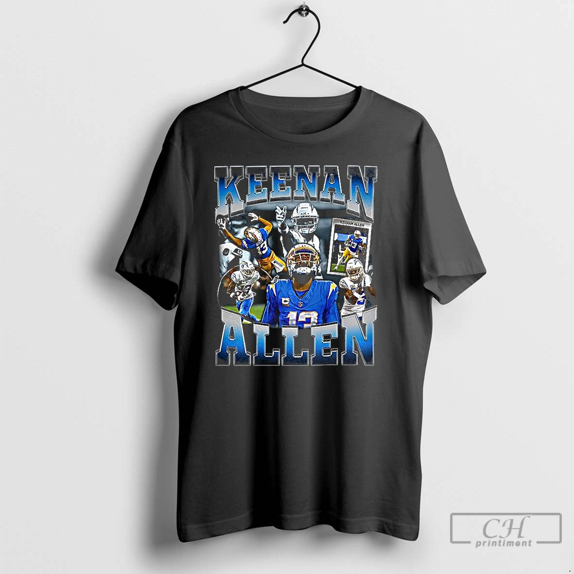 Classic Keenan Allen Los Angeles Chargers Football Player Collage Vintage T Shirts Hoodie