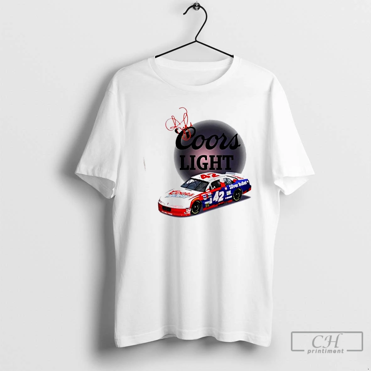 Classic Kyle Petty Coors Light Signature T Shirts Hoodie