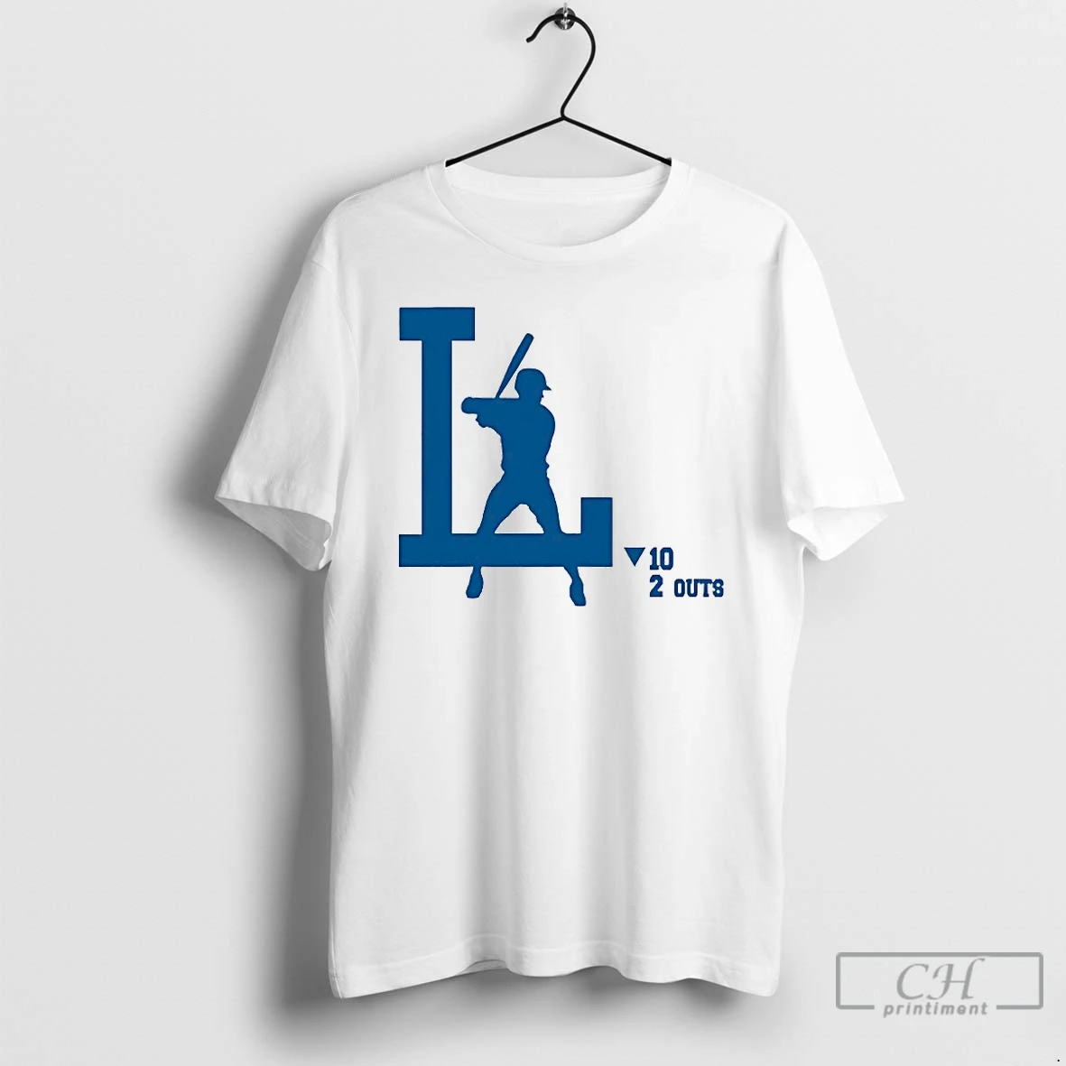 Classic La Baseball 10 2 Outs T Shirts Hoodie