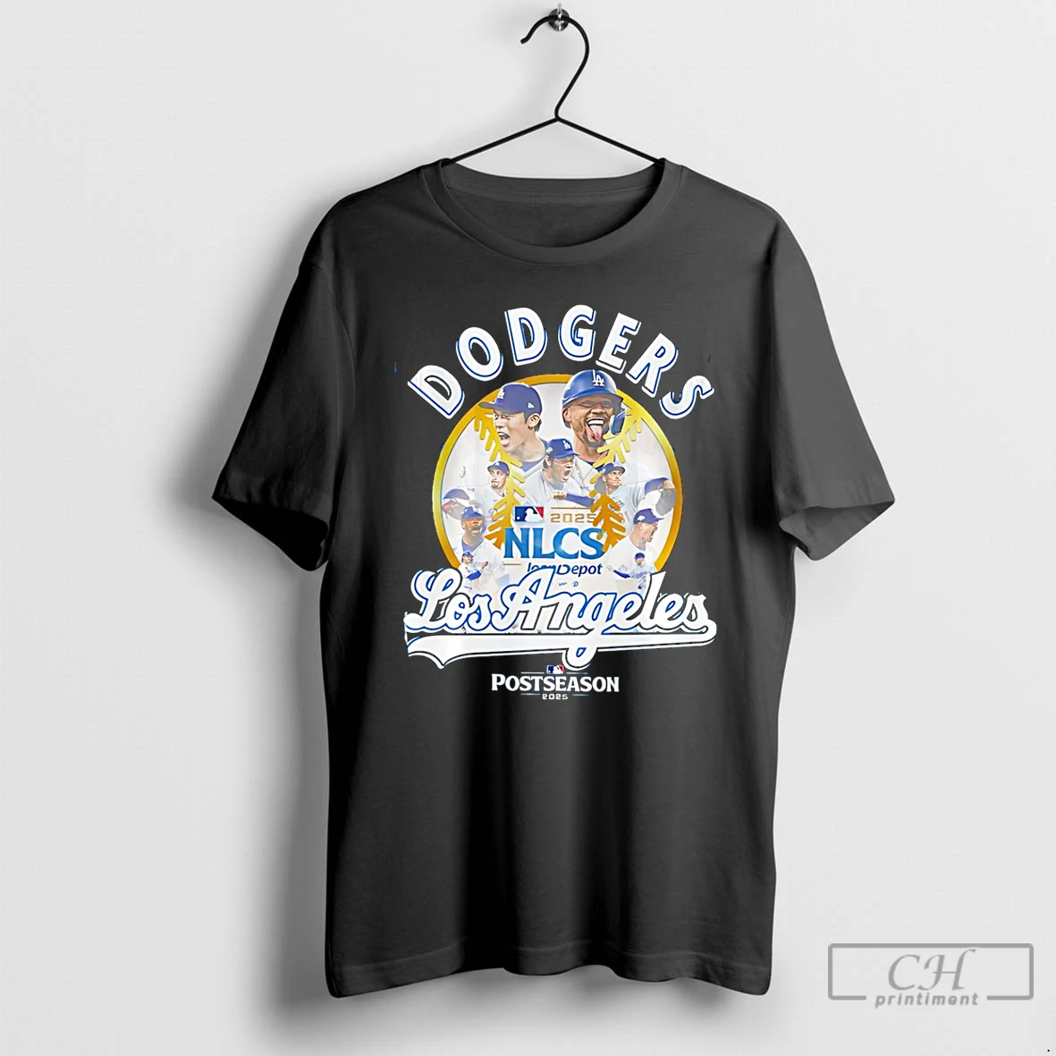 Classic La Dodgers 2025 Nlcs Champions Postseason T Shirts Hoodie
