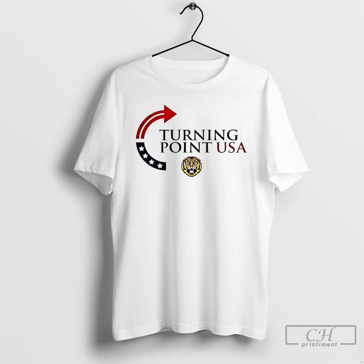 Classic Lsu Tigers X Turning Point Usa Logo 2025 T Shirts Hoodie