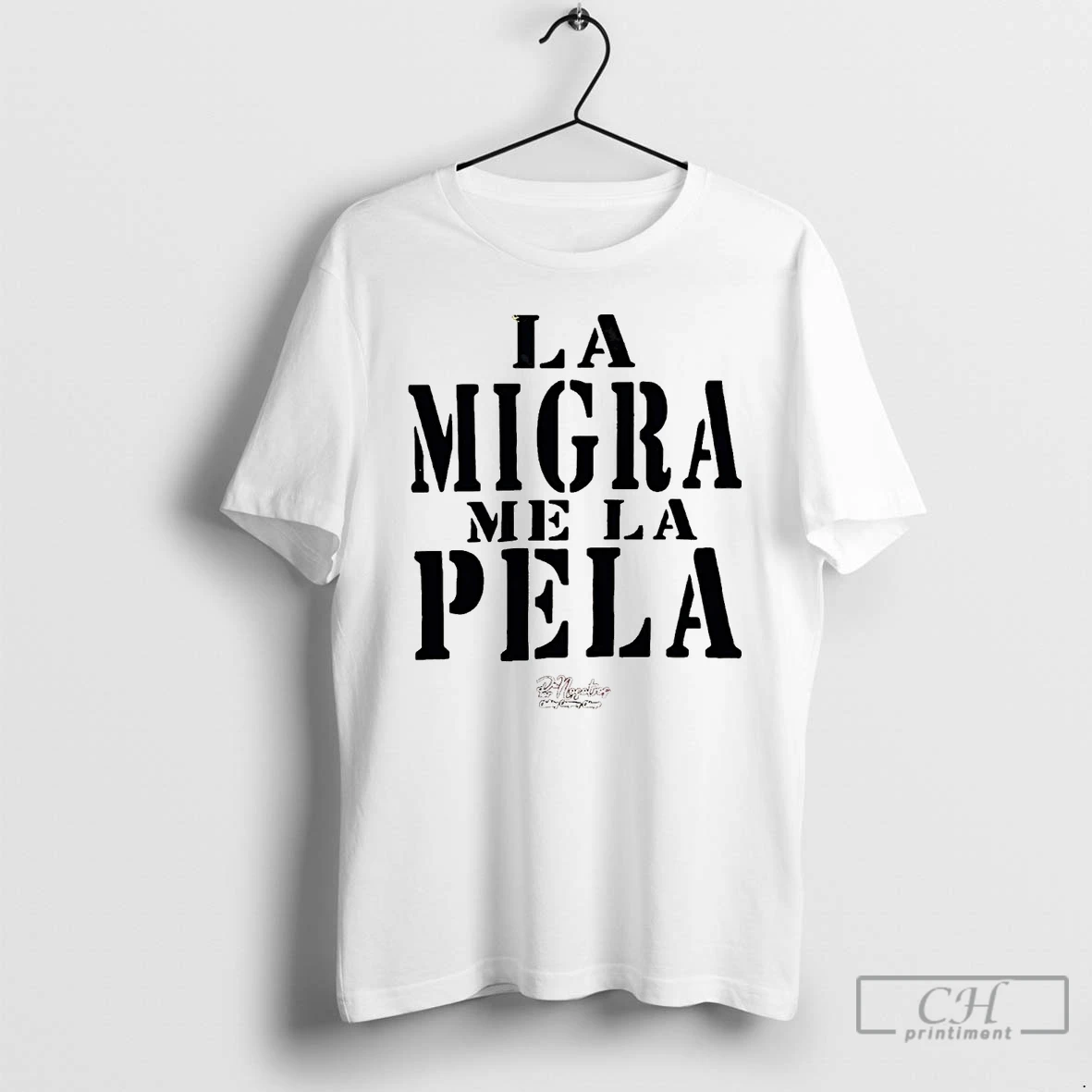 Classic La Migra Me La Pela T Shirts Hoodie