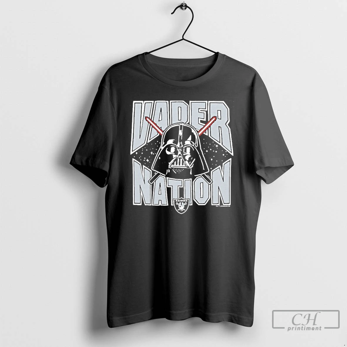 Classic Las Vegas Raiders Star Wars X Nfl Vader Nation T Shirts Hoodie