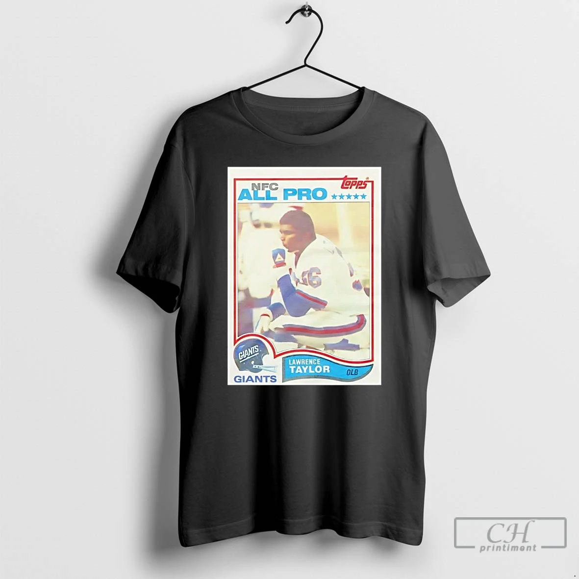 Classic Lawrence Taylor 1982 Nfc All Pro Greatness Giants T Shirts Hoodie