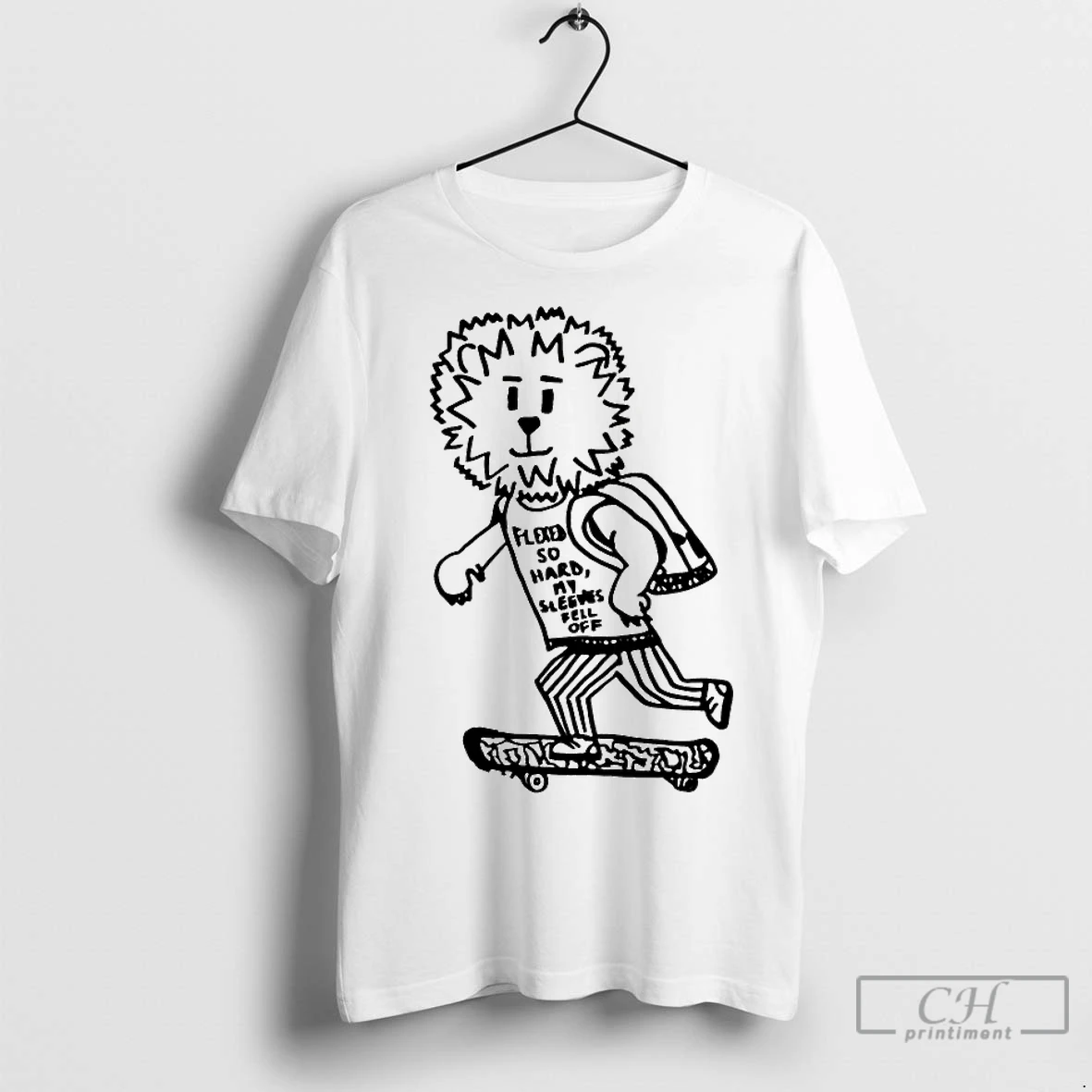 Classic Lion Flexed So Hard My Sleeves Fell Off T Shirt