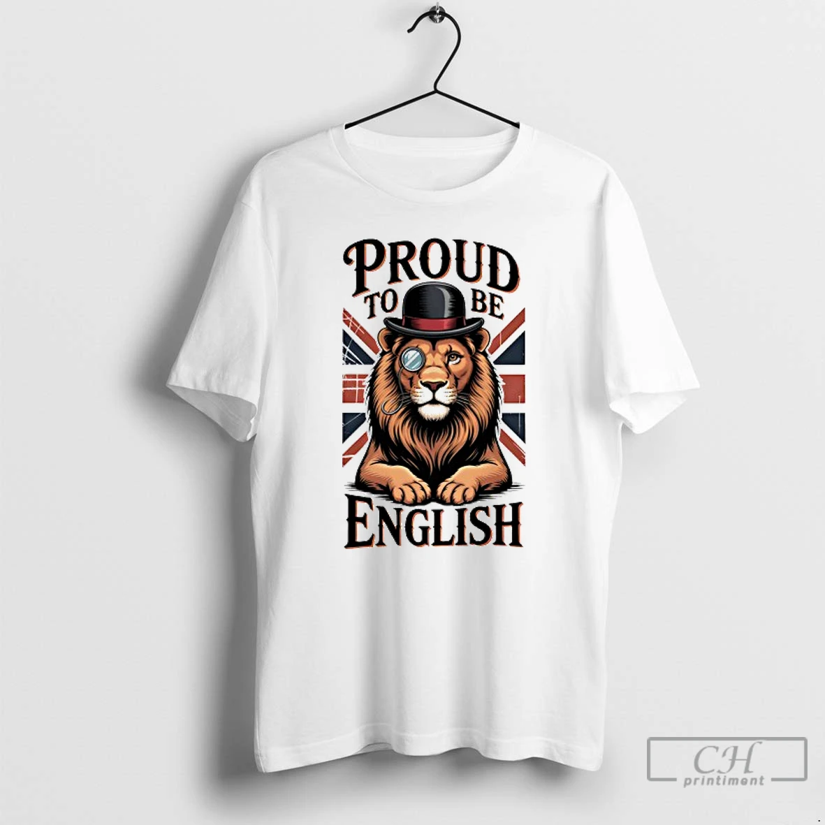 Classic Lion Proud To Be English T Shirts Hoodie