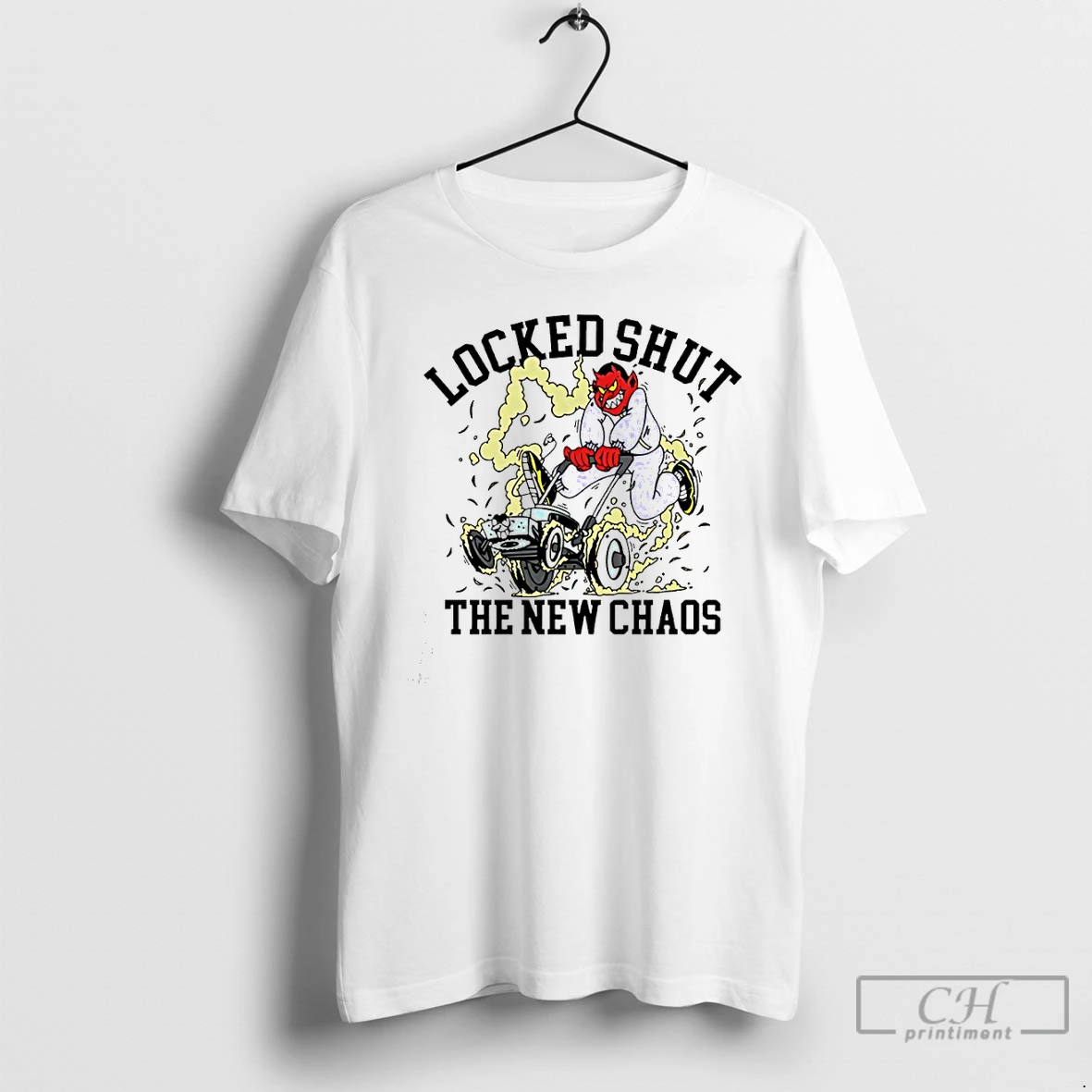 Classic Locked Shut The New Chaos Mower T Shirts Hoodie