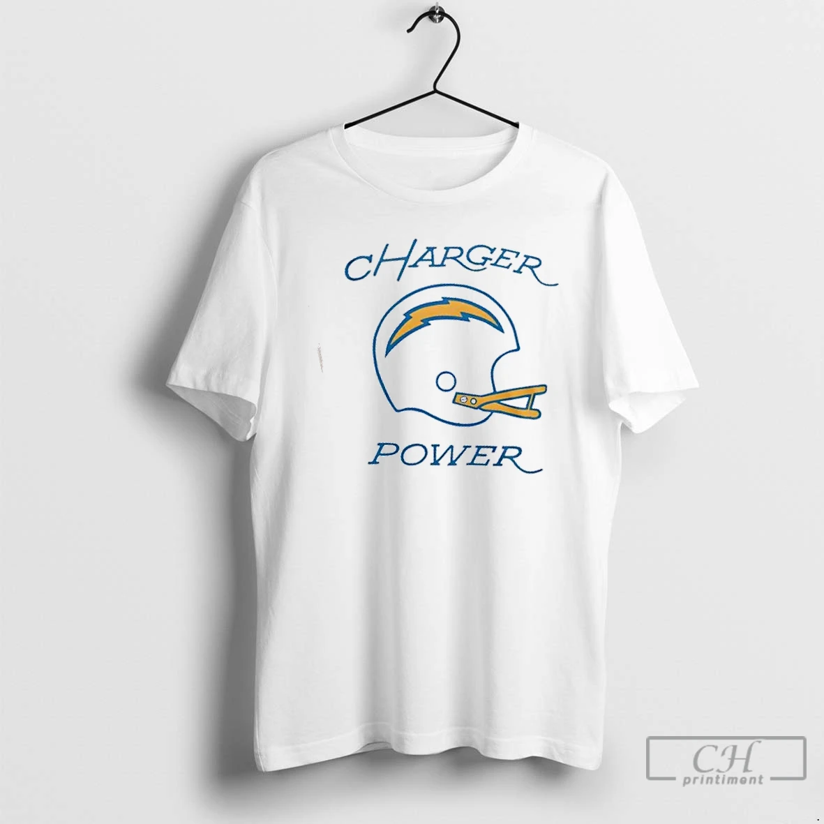 Classic Los Angeles Chargers Charger Power 2 Sided T Shirts Hoodie 2