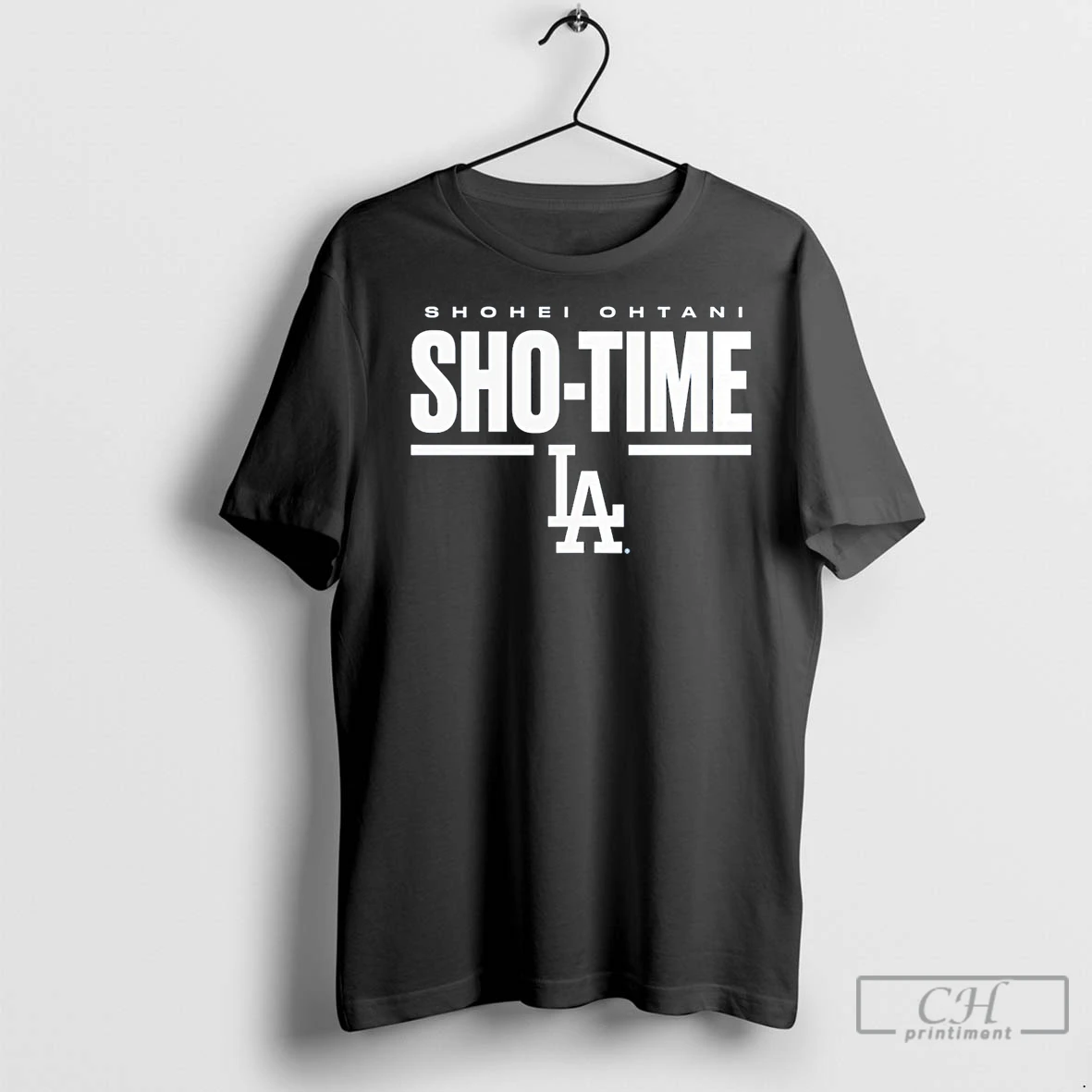 Classic Los Angeles Dodgers Shohei Ohtani Sho Time Letter T Shirt