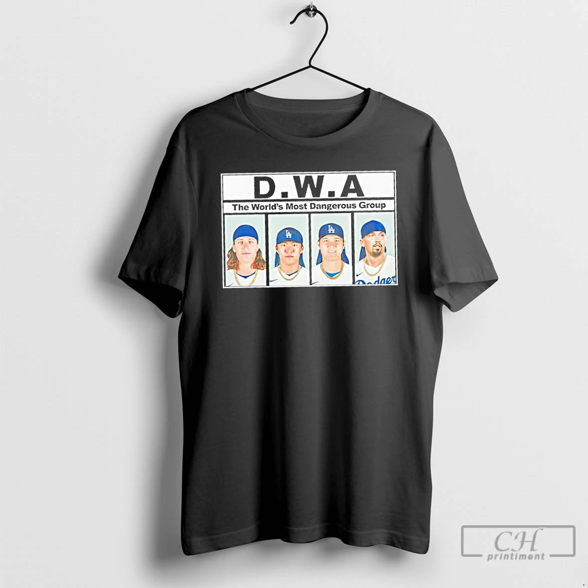 Classic Los Angeles Dodgers Players Dwa The Worlds Most Dangerous Group T Shirts Hoodie