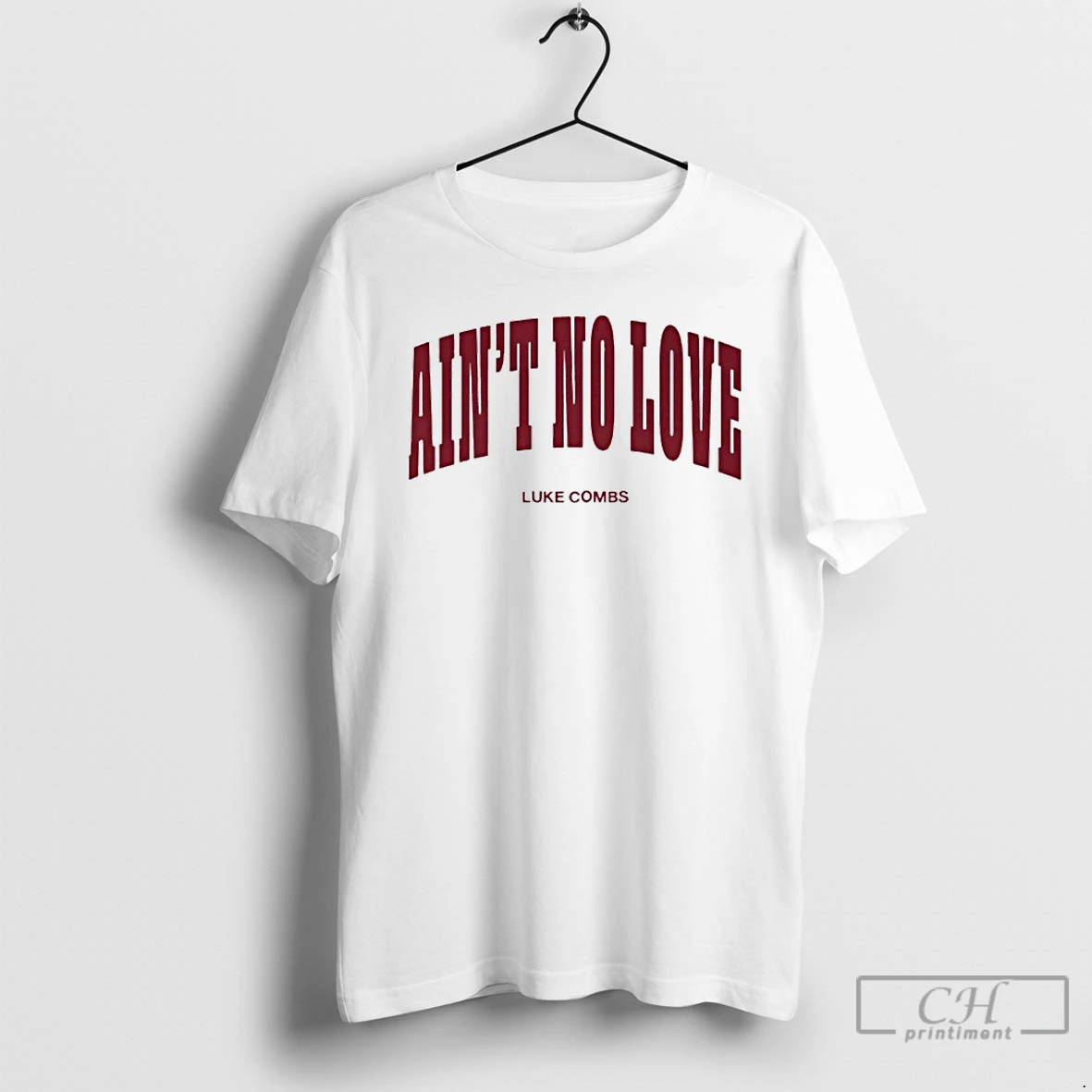 Classic Luke Combs Merch Aint No Love T Shirts Hoodie 2