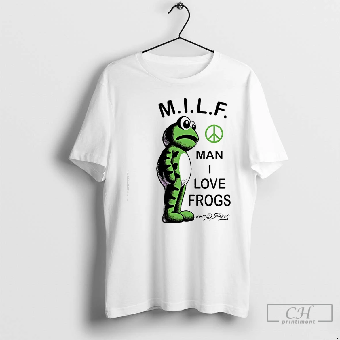 Classic Milf Man I Love Frogs United Snakes T Shirts Hoodie