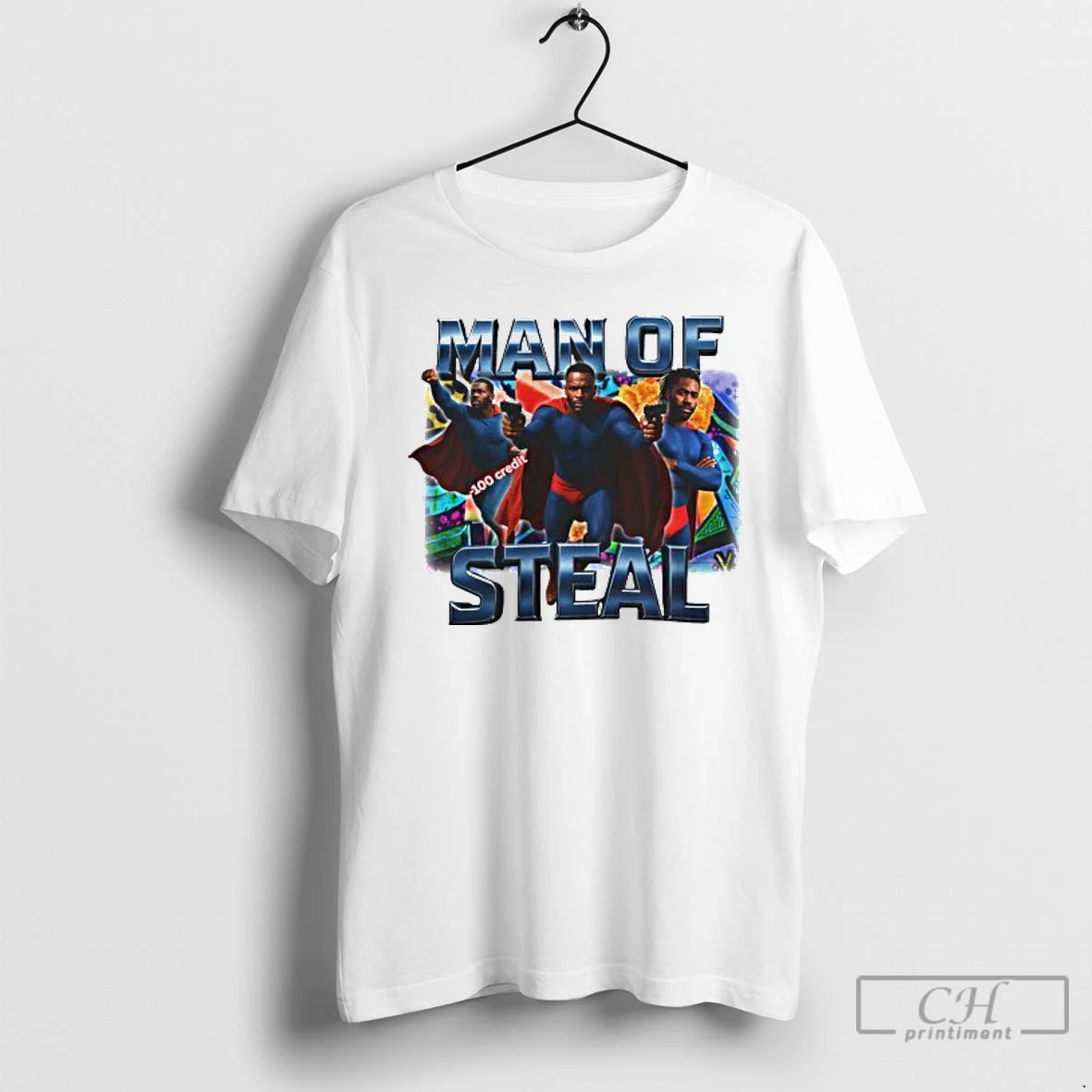 Classic Man Of Steal T Shirts Hoodie