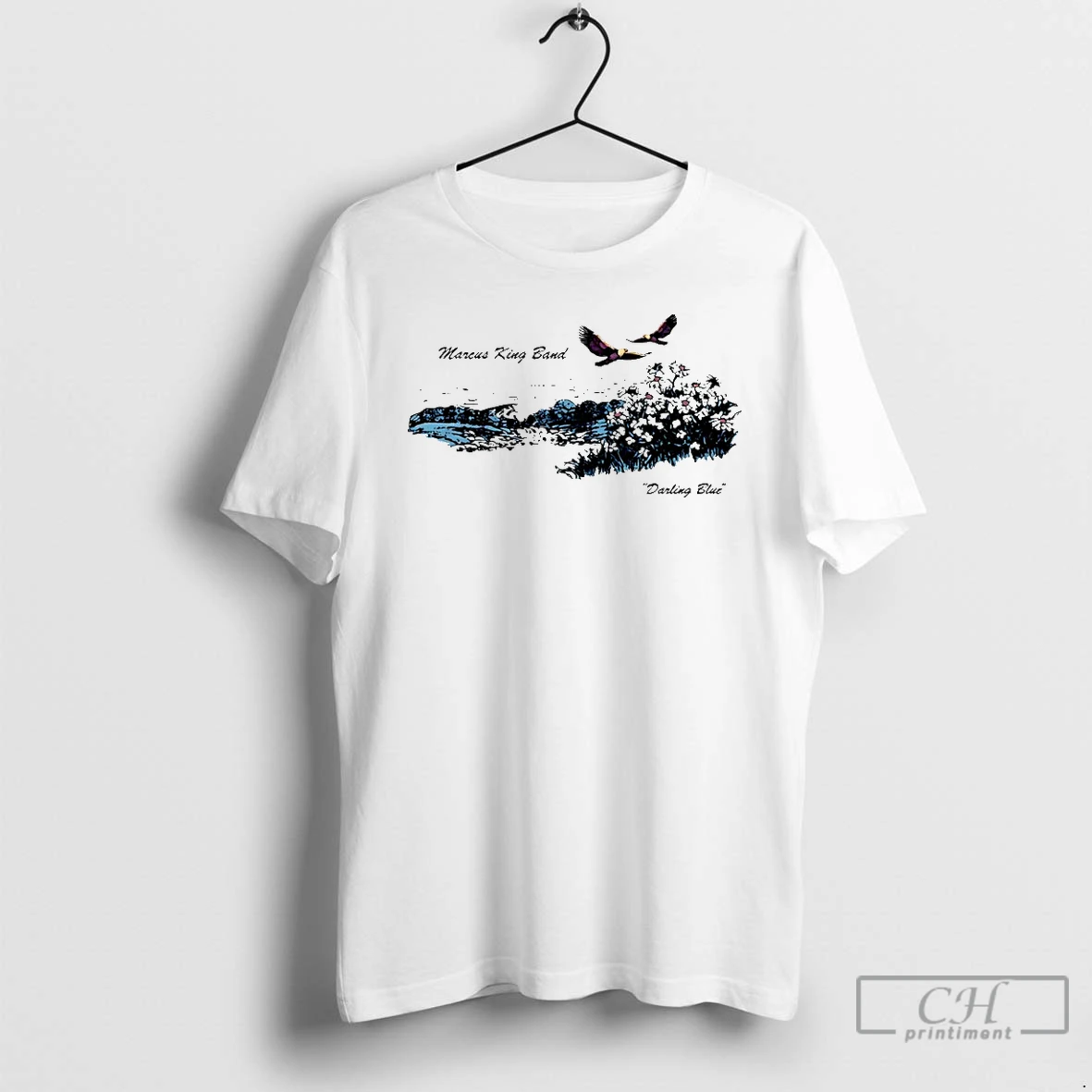 Classic Marcus King Band Darling Blue 2025 T Shirts Hoodie
