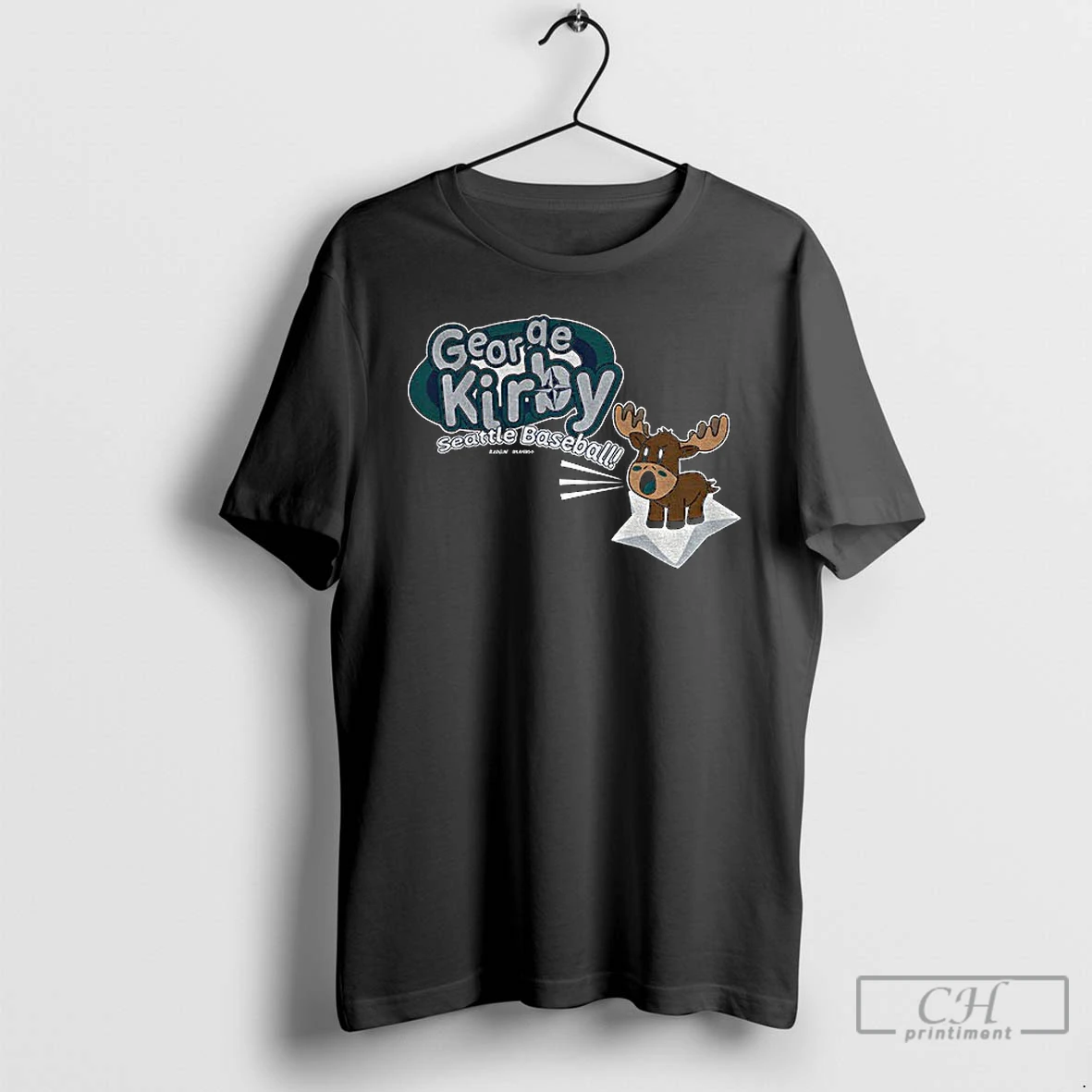 Classic Mariner Moose George Kirby Seattle Mariners T Shirts Hoodie