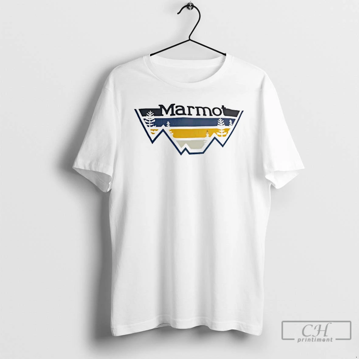 Classic Marmot Pullover Drawstring T Shirts Hoodie