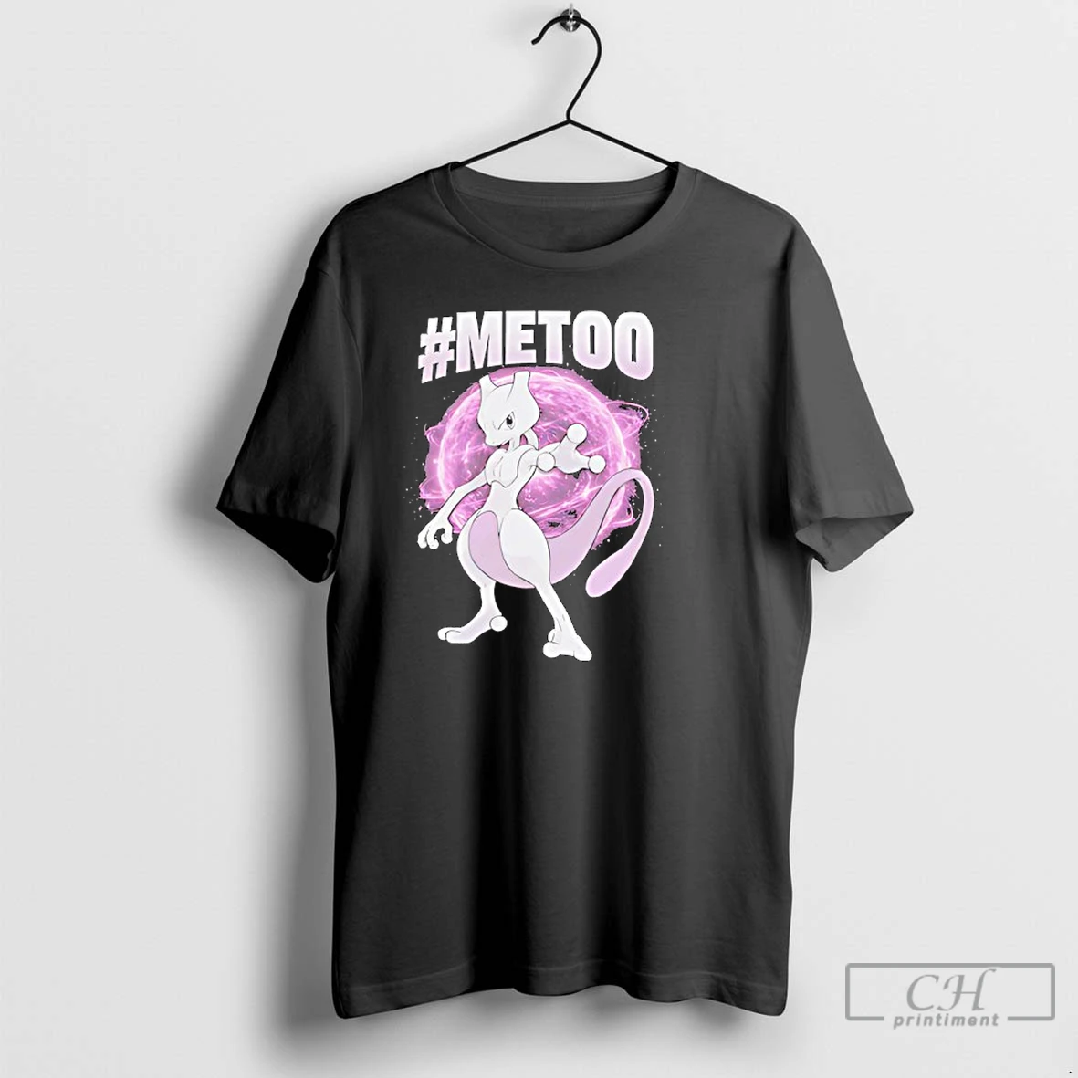 Classic Mewtwo Metoo Pokemon T Shirts Hoodie