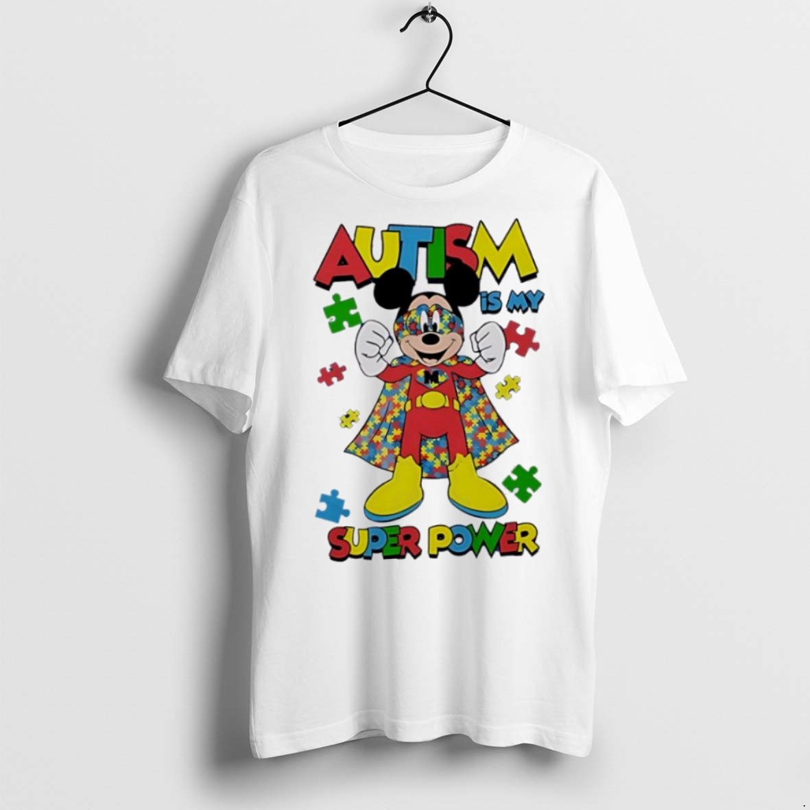 Classic Mickey Autism Is My Super Power T Shirts
