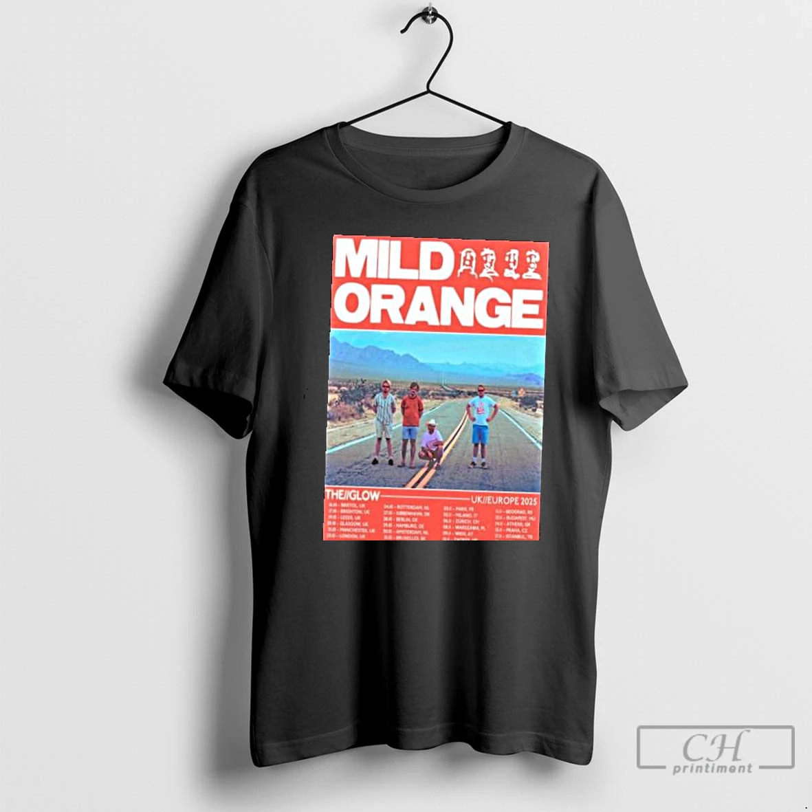 Classic Mild Orange Uk Europe 2025 T Shirts Hoodie