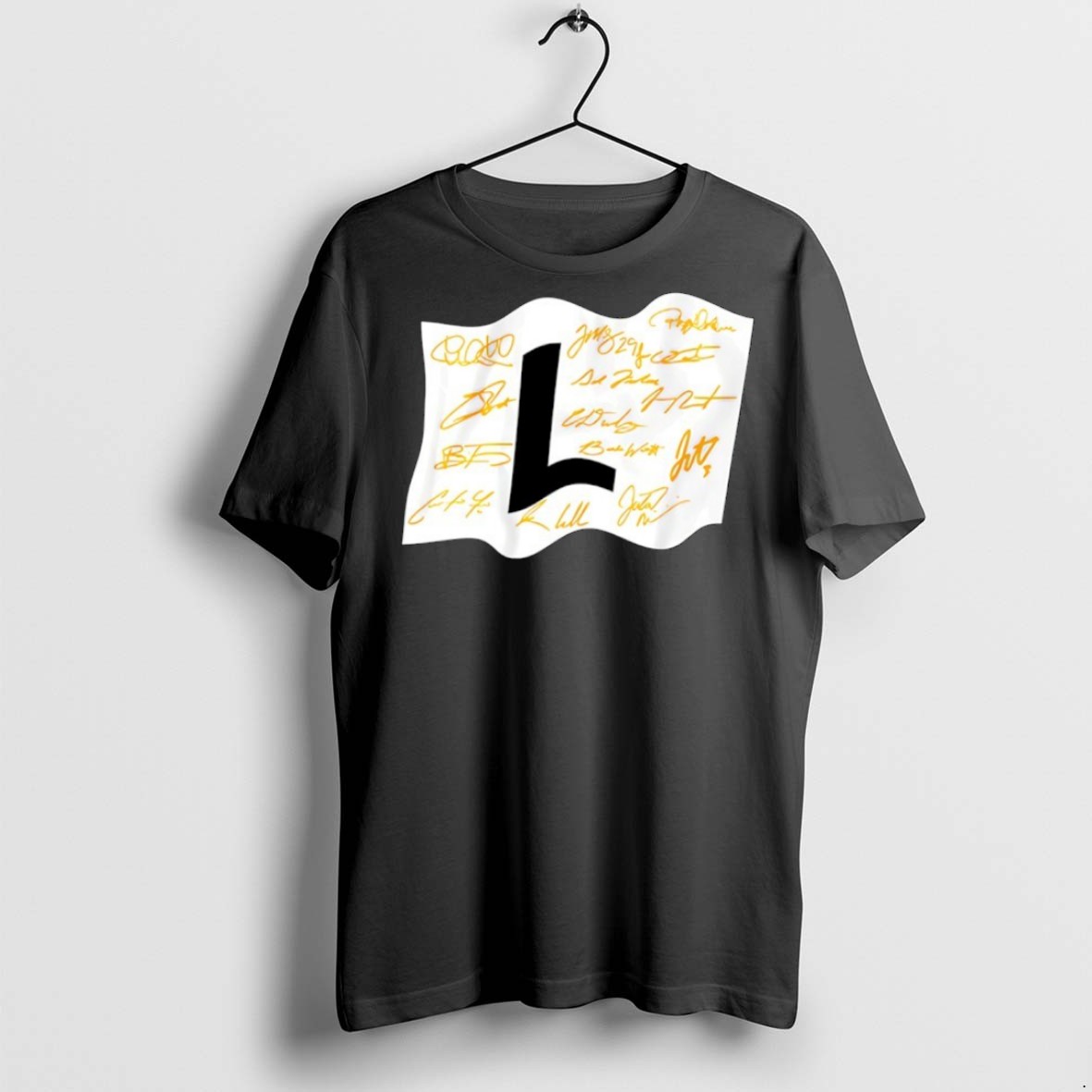 Classic Milwaukee Brewers Baseball Fly The L Flag Signature T Shirts