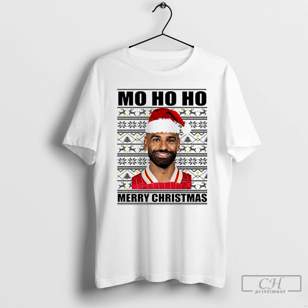 Classic Mohamed Salah Mo Ho Ho Sala Mery Christmas Ugly T Shirts Hoodie