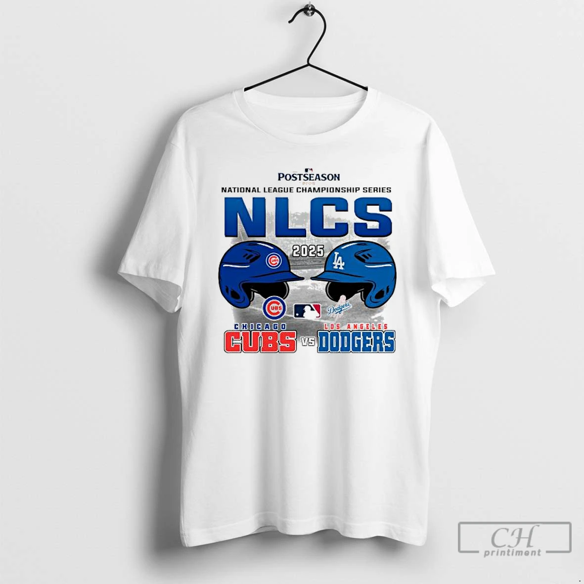 Classic Nlcs 2025 Los Angeles Dodgers Vs Chicago Cubs Matchup T Shirts Hoodie