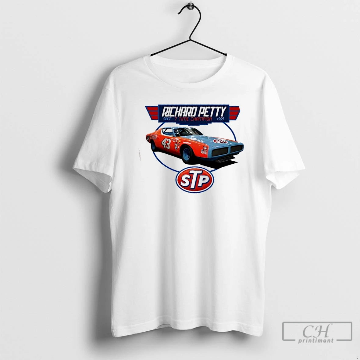Classic Nascar Stp 7 Time Champion Since 1969 T Shirts Hoodie