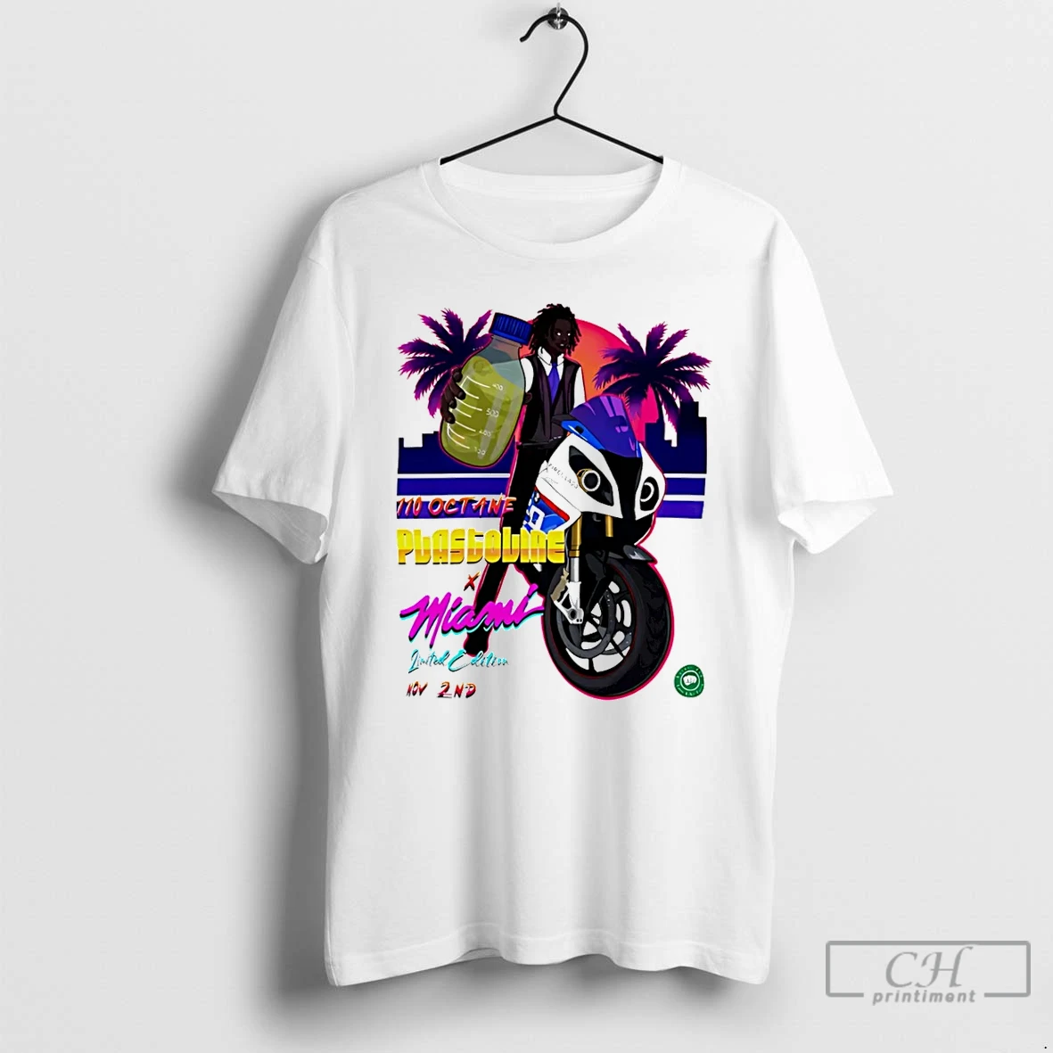 Classic Naturejab X Bmw S1k Miami Graphic T Shirts Hoodie