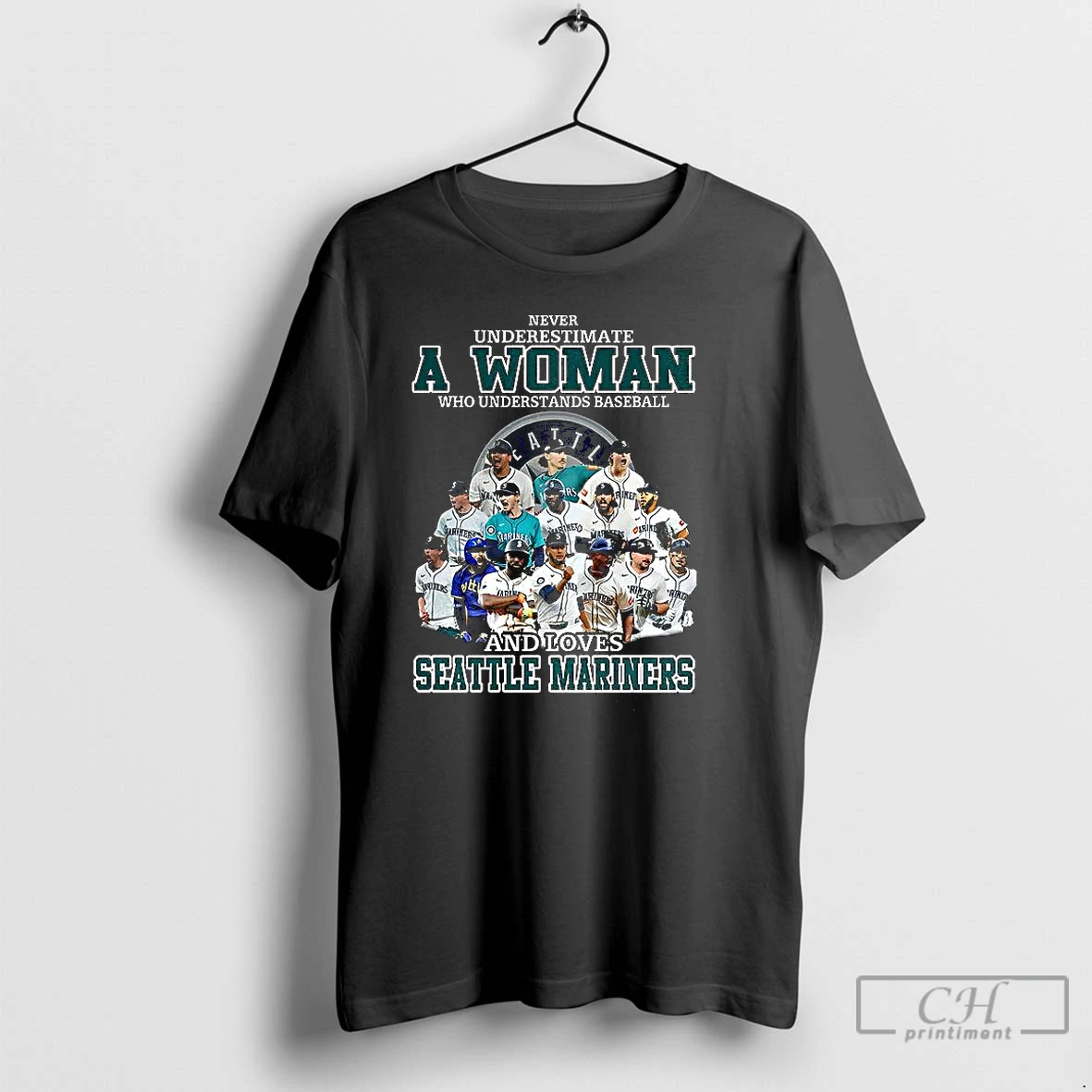 Classic Never Underestimate A Woman Who Understands Baseball And Loves Seattle Mariners 2025 T Shirts Hoodie