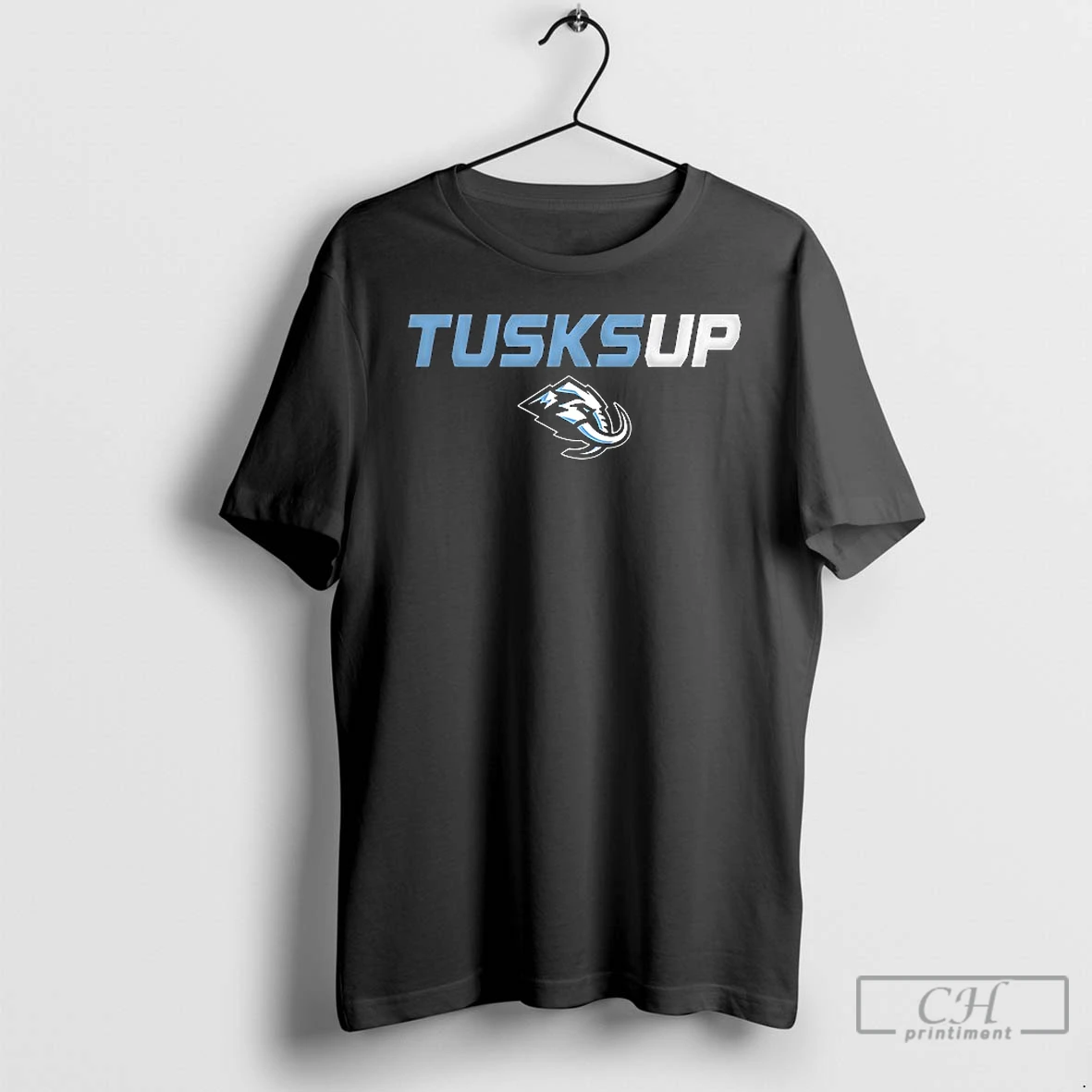 Classic Nhl Hockey Utah Mammoth Tusk Up Logo T Shirts Hoodie Longsleeve