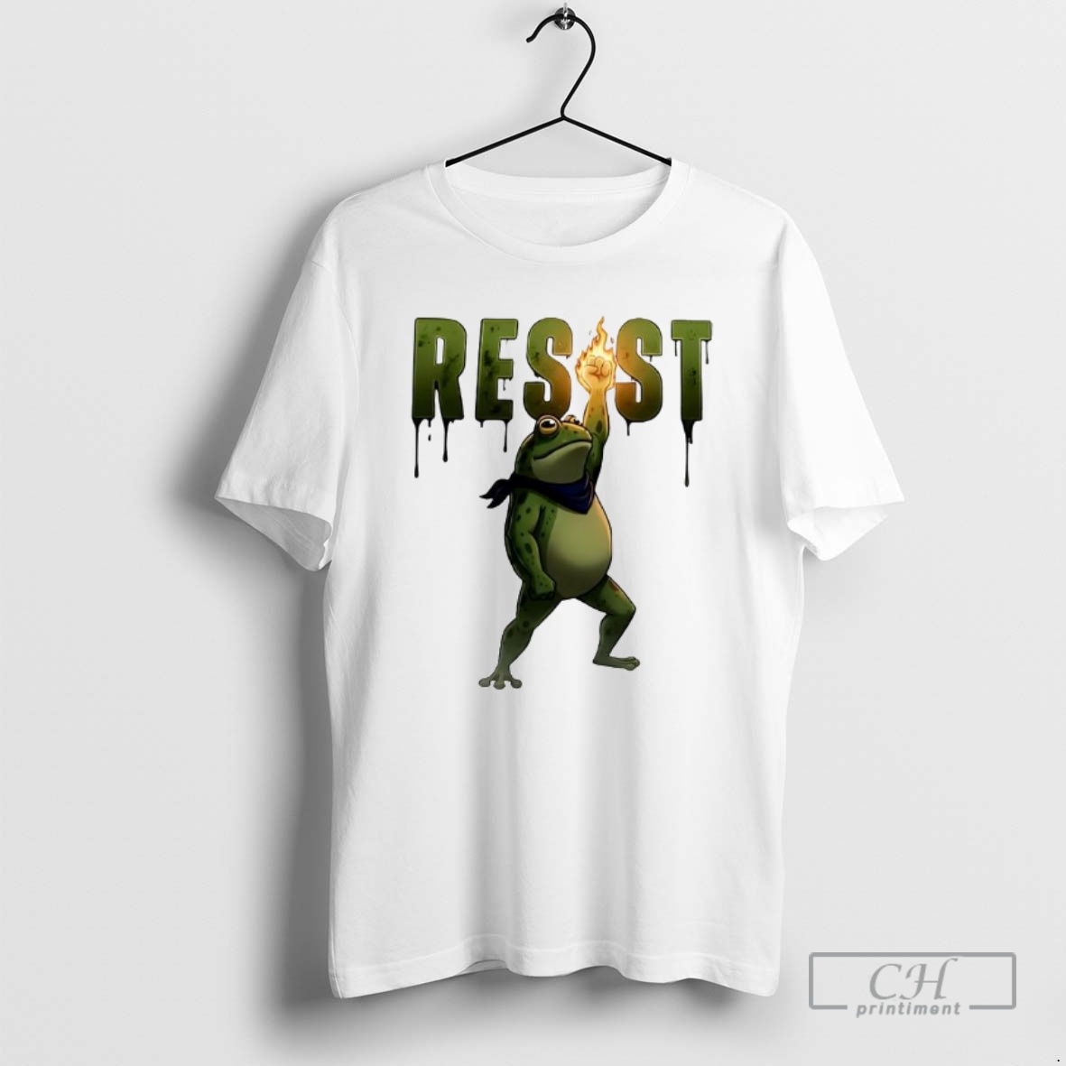 Classic Nice Fire Fist Resist Frog Portland Protest Frog Shirt Sweater Hoodie
