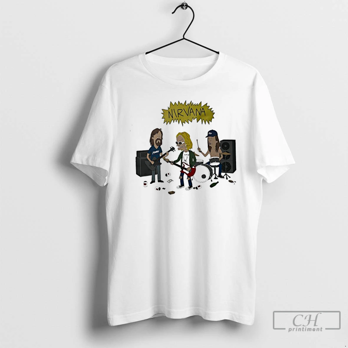 Classic Nirvana Still Woozy Brown Work T Shirts Hoodie