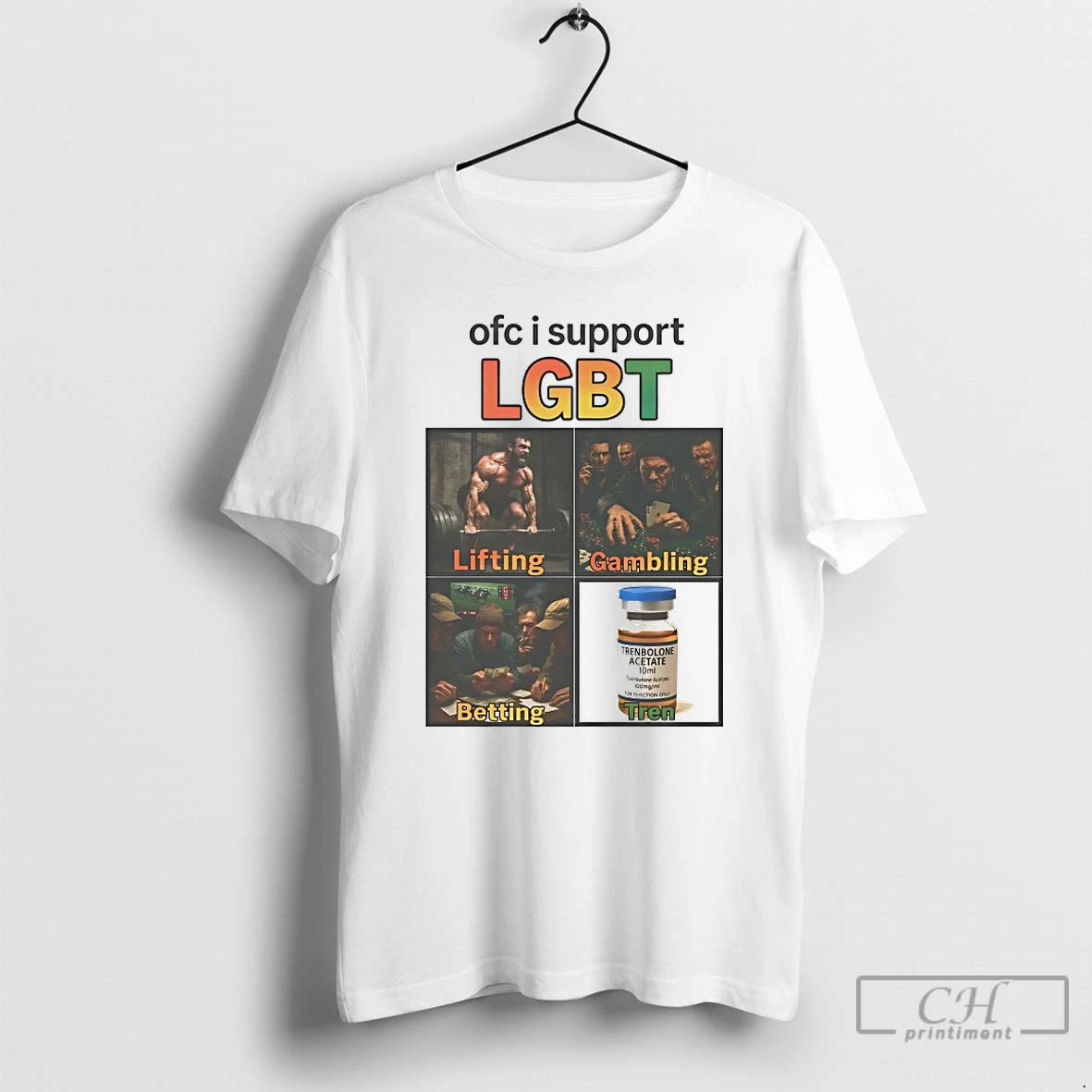 Classic Ofc I Support Lgbt Lifting Gambling Betting Tate T Shirts Hoodie