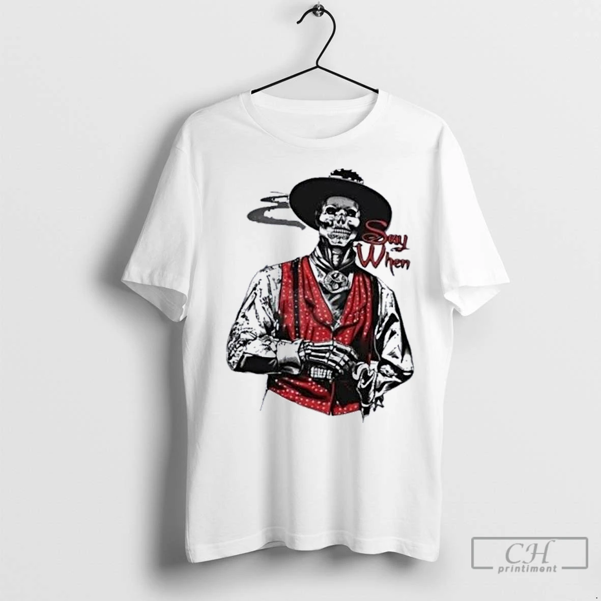 Classic Old West Death Dealers Ghost Town Zombies T Shirt