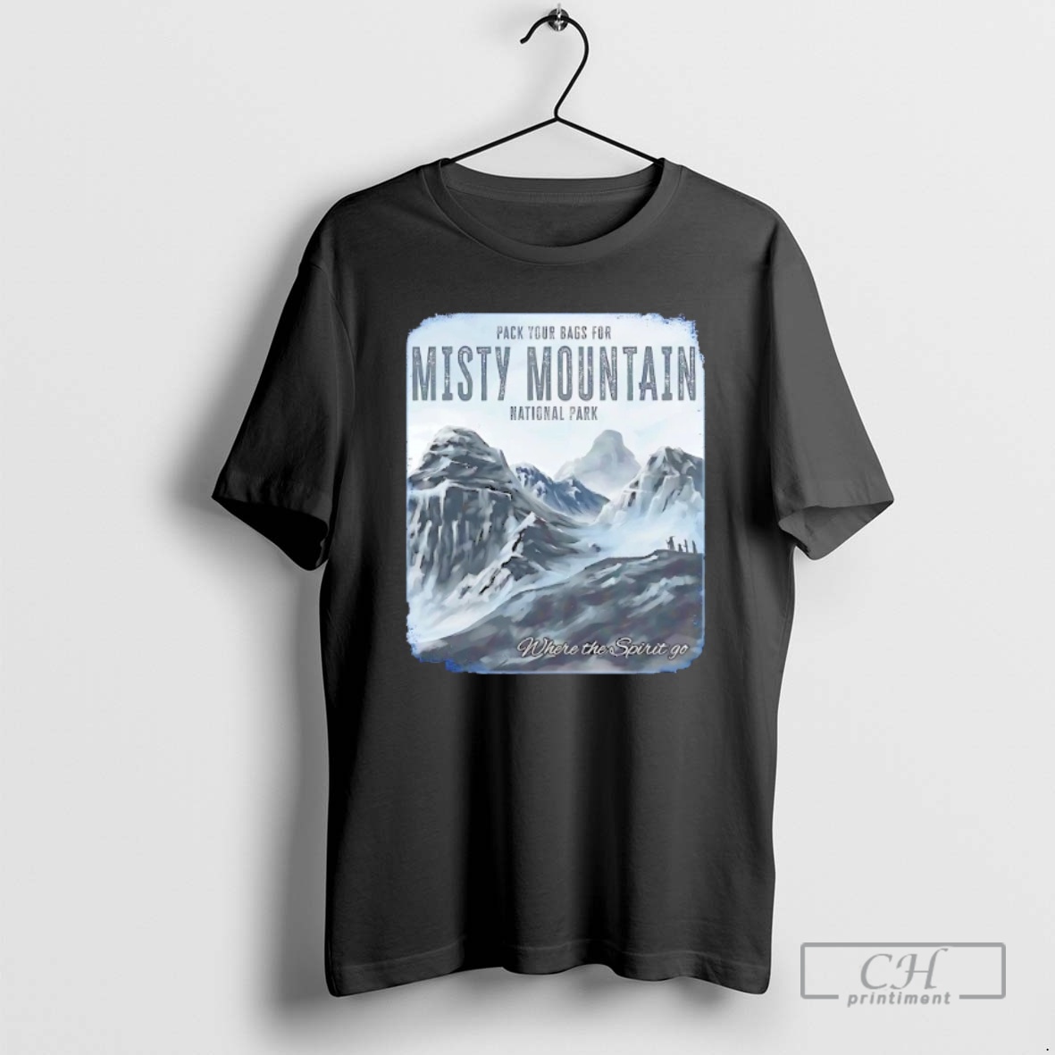 Classic Pack Your Bags For Misty Mountain National Park Where The Spirit Go Shirt Sweater Hoodie