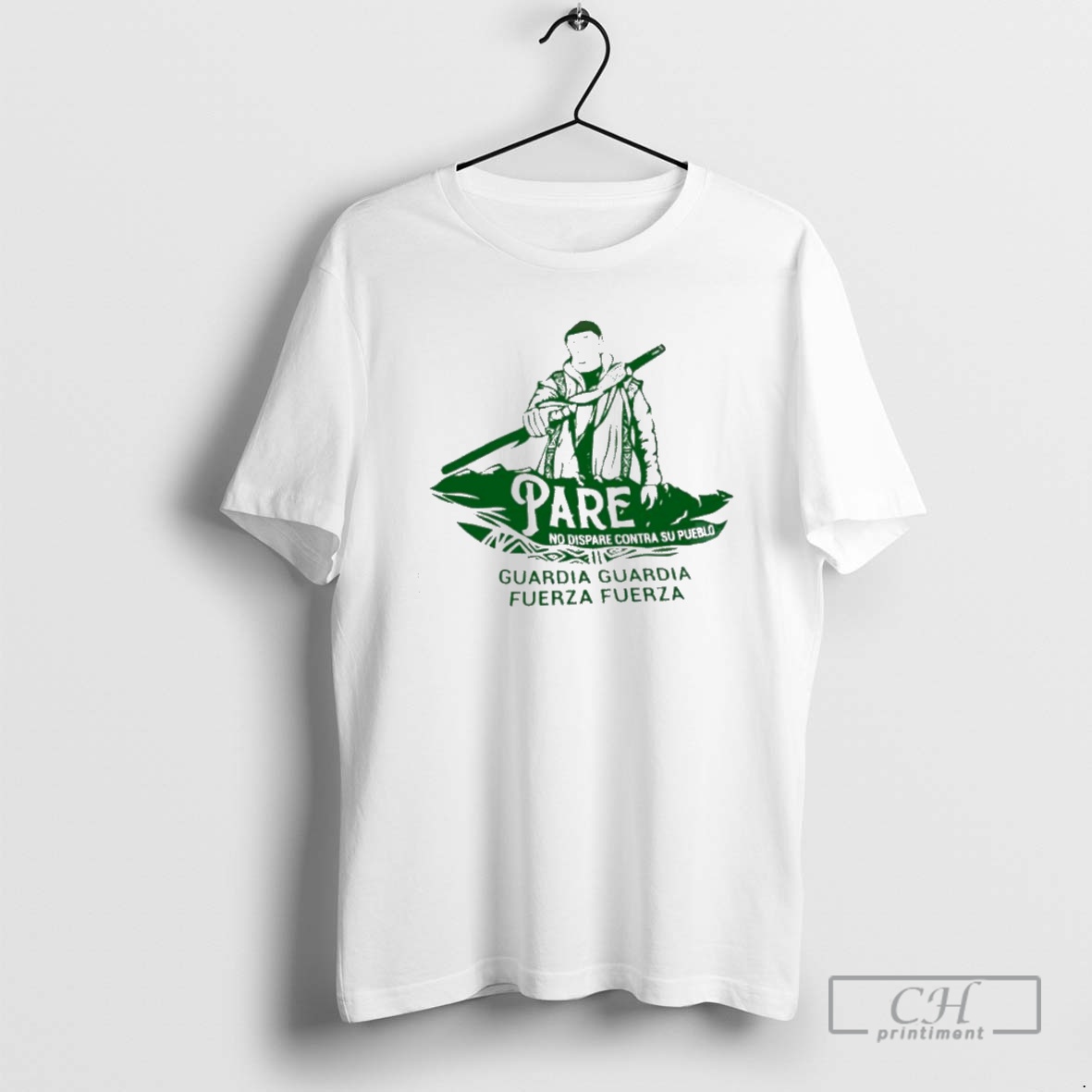 Classic Pare No Dispare Contra Su Pueblo Guardia Guardia Fuerza Fuerza Shirt Sweater Hoodie