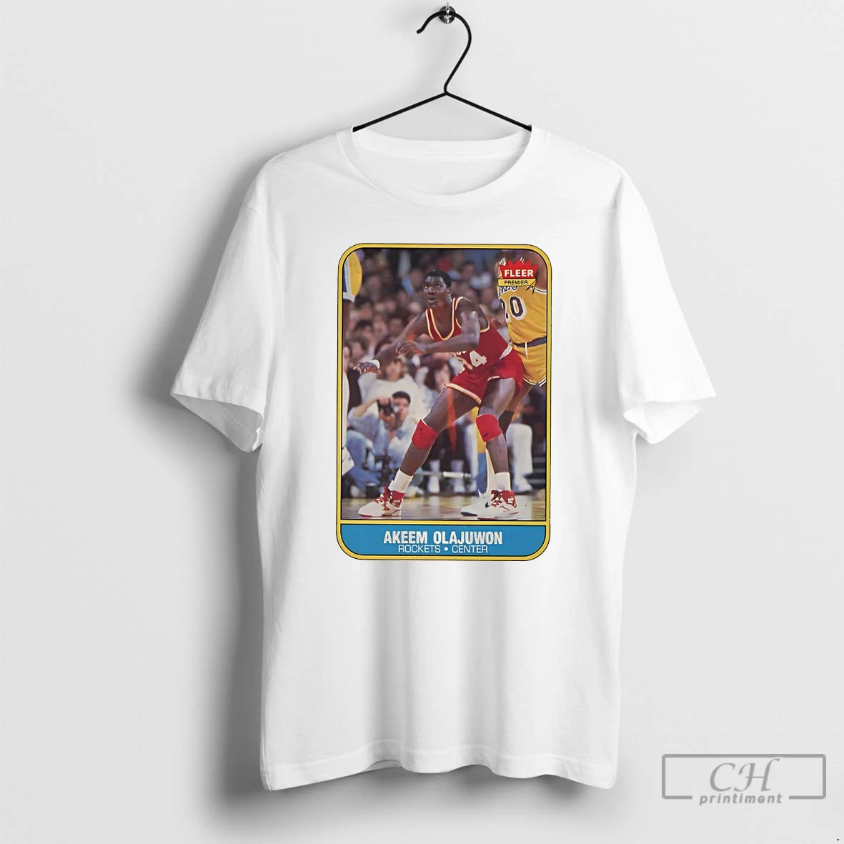 Classic Paul Wall With The 1986 Fleer Akeem Olajuwon Rookie Card T Shirts Hoodie
